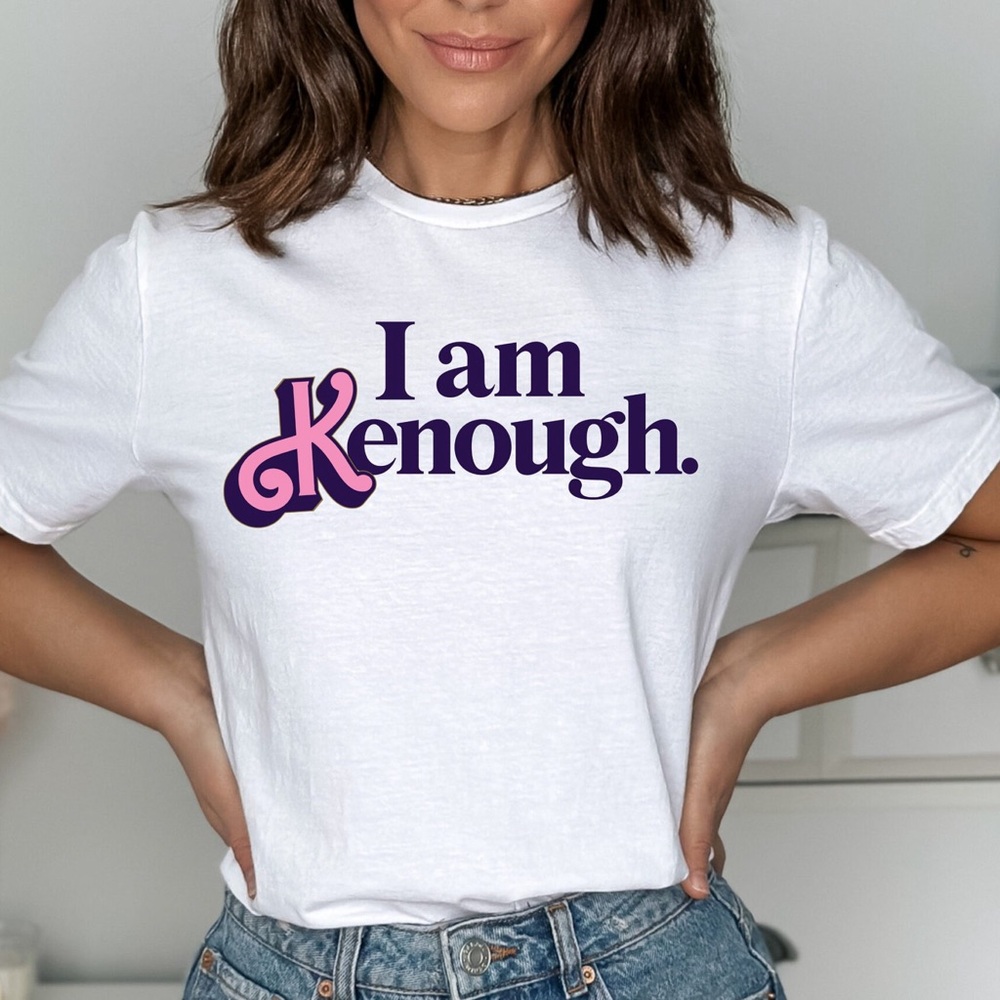 🩷NWT! Barbie Unisex I Am Kenough Tshirt